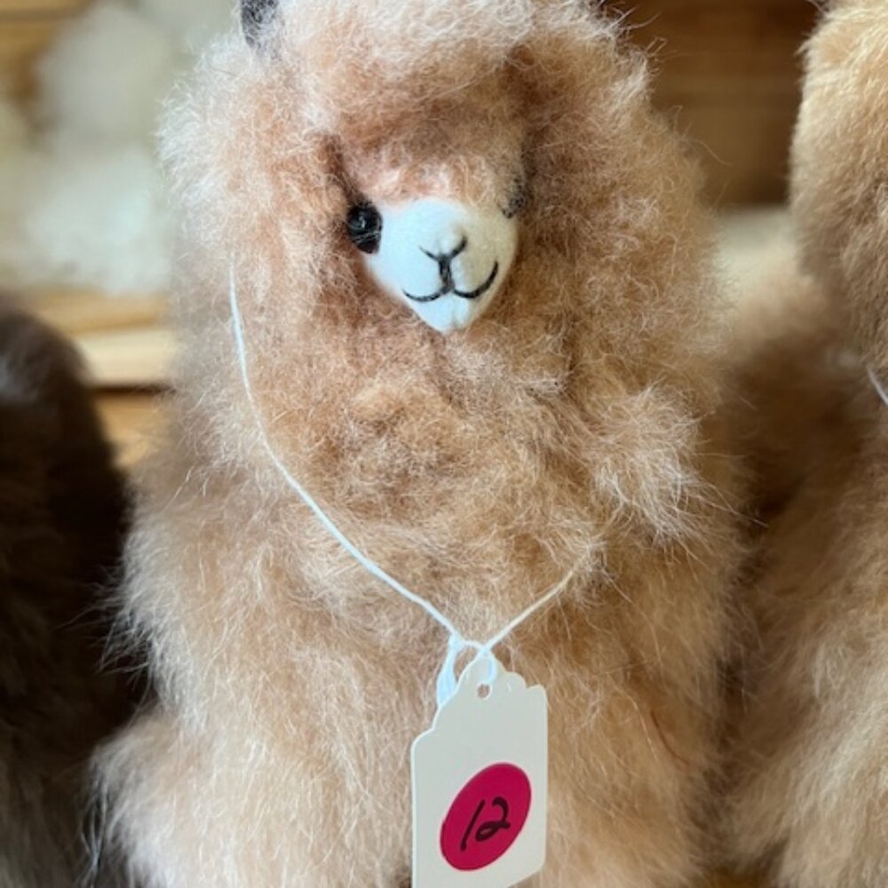 #5 100% alpaca fur 9”